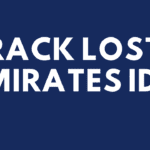 Track Lost Emirates ID