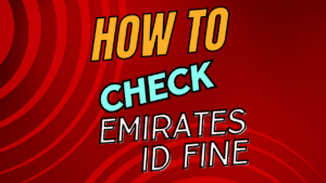 Read more about the article How to Check Emirates ID Fine