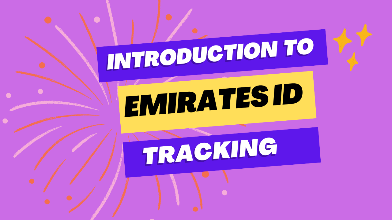 Read more about the article Introduction to Emirates ID Tracking