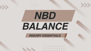 Read more about the article NBD Balance Inquiry Essentials